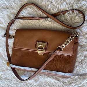 Calvin Klein - cognac crossbody bag